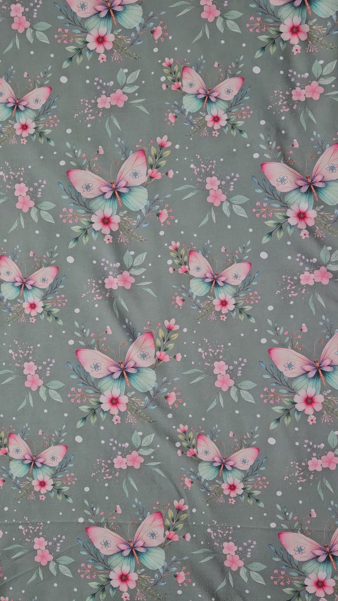 French Terry "Schmetterling" / Meterware