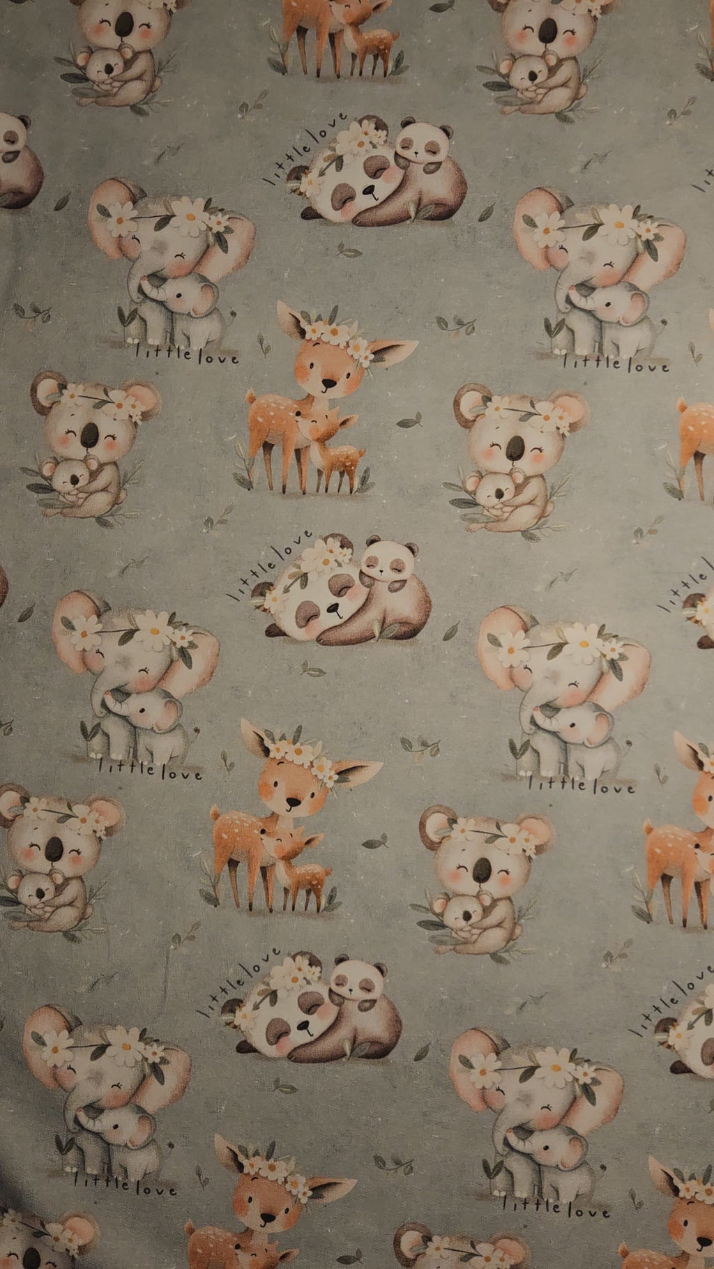 French Terry "Waldtiere" / Meterware