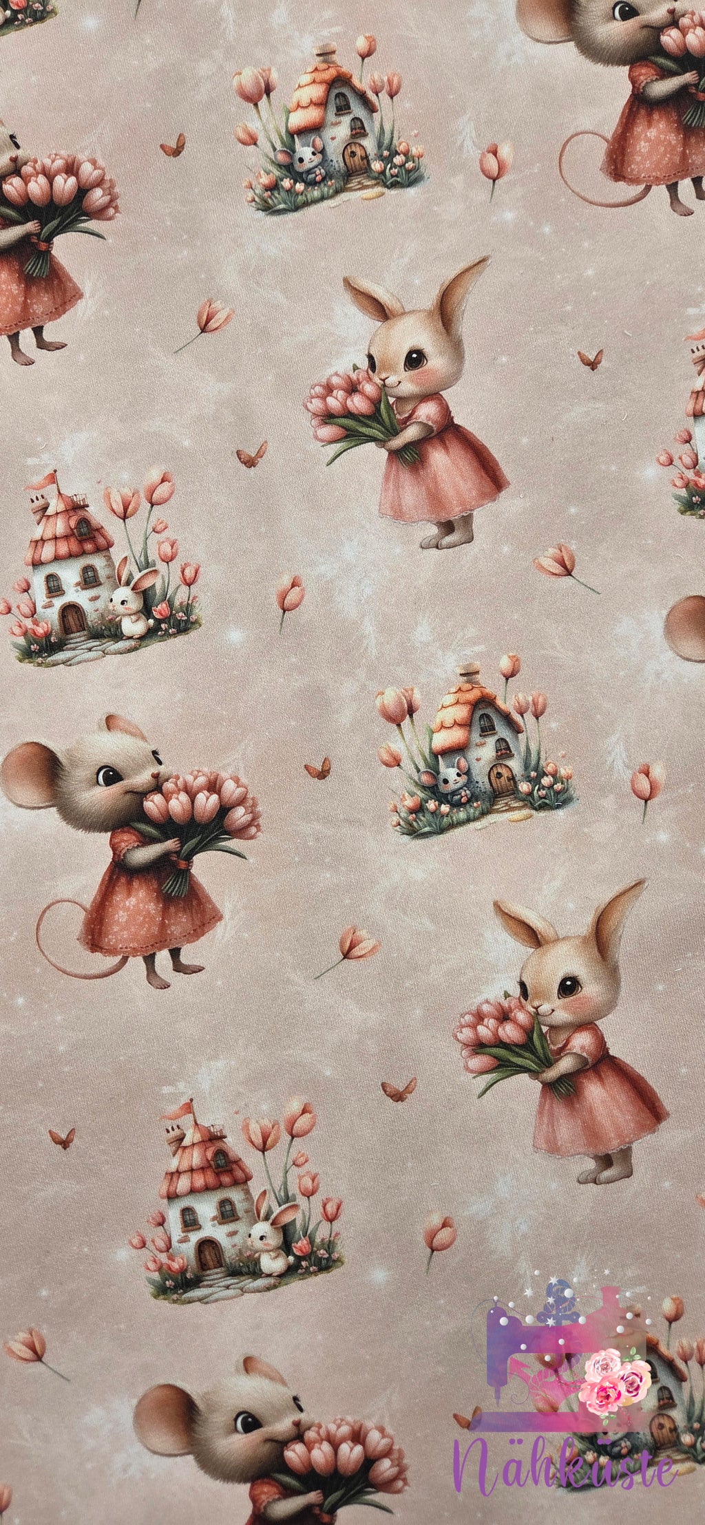 Garnelchen "Tulpen Maus & Hase"