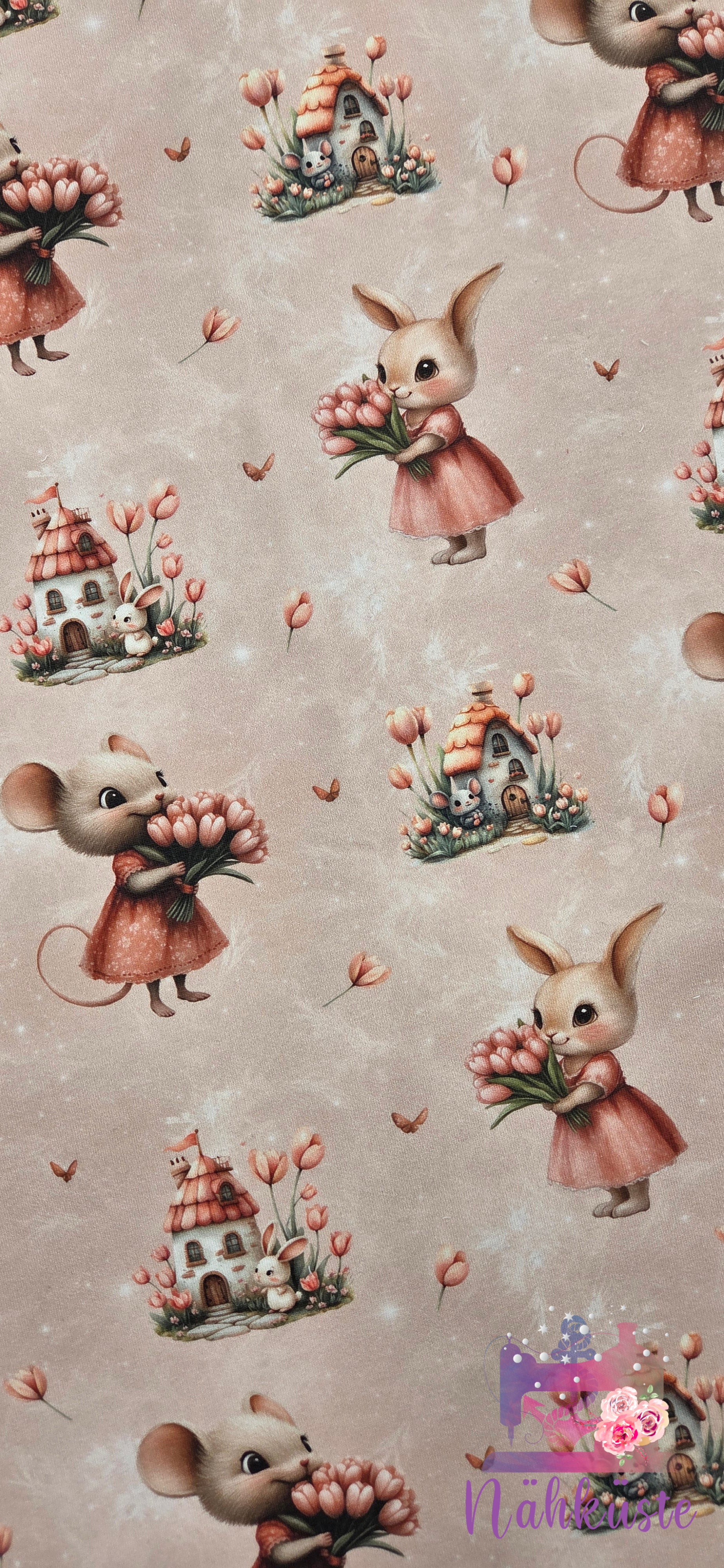 Garnelchen "Tulpen Maus & Hase"