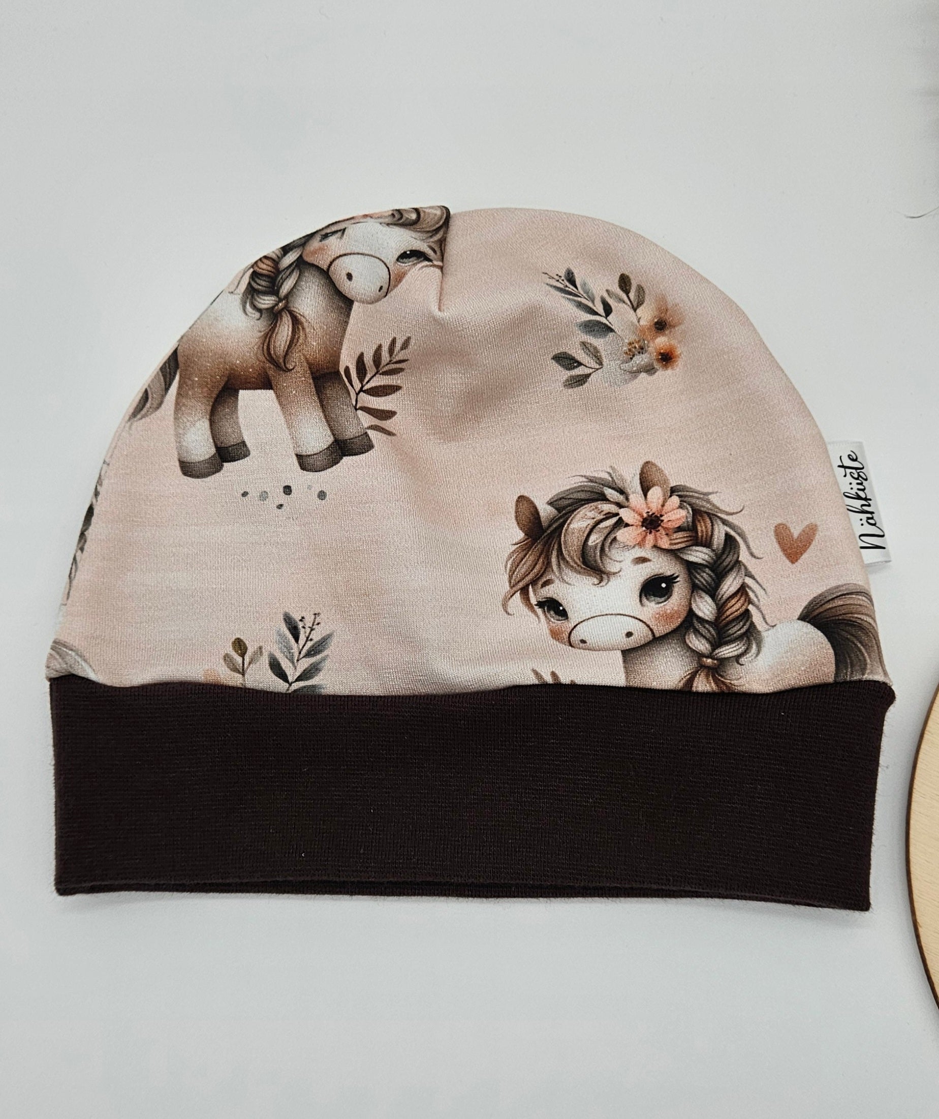 Beanie "Kleines Pferdemädchen"