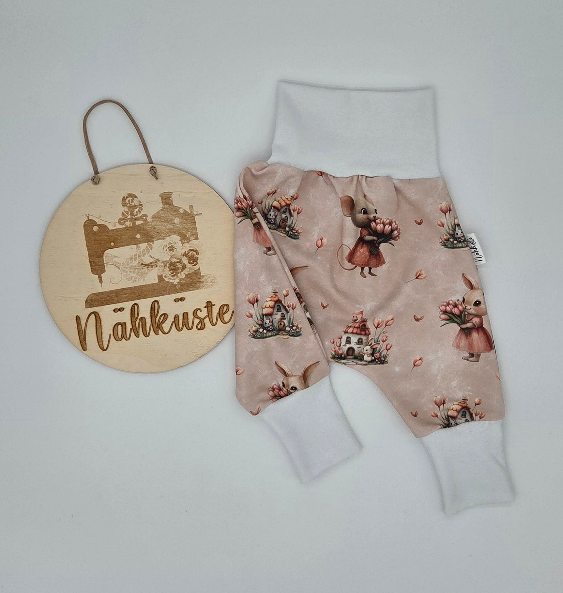 Pumphose „Tulpen Maus & Hase"