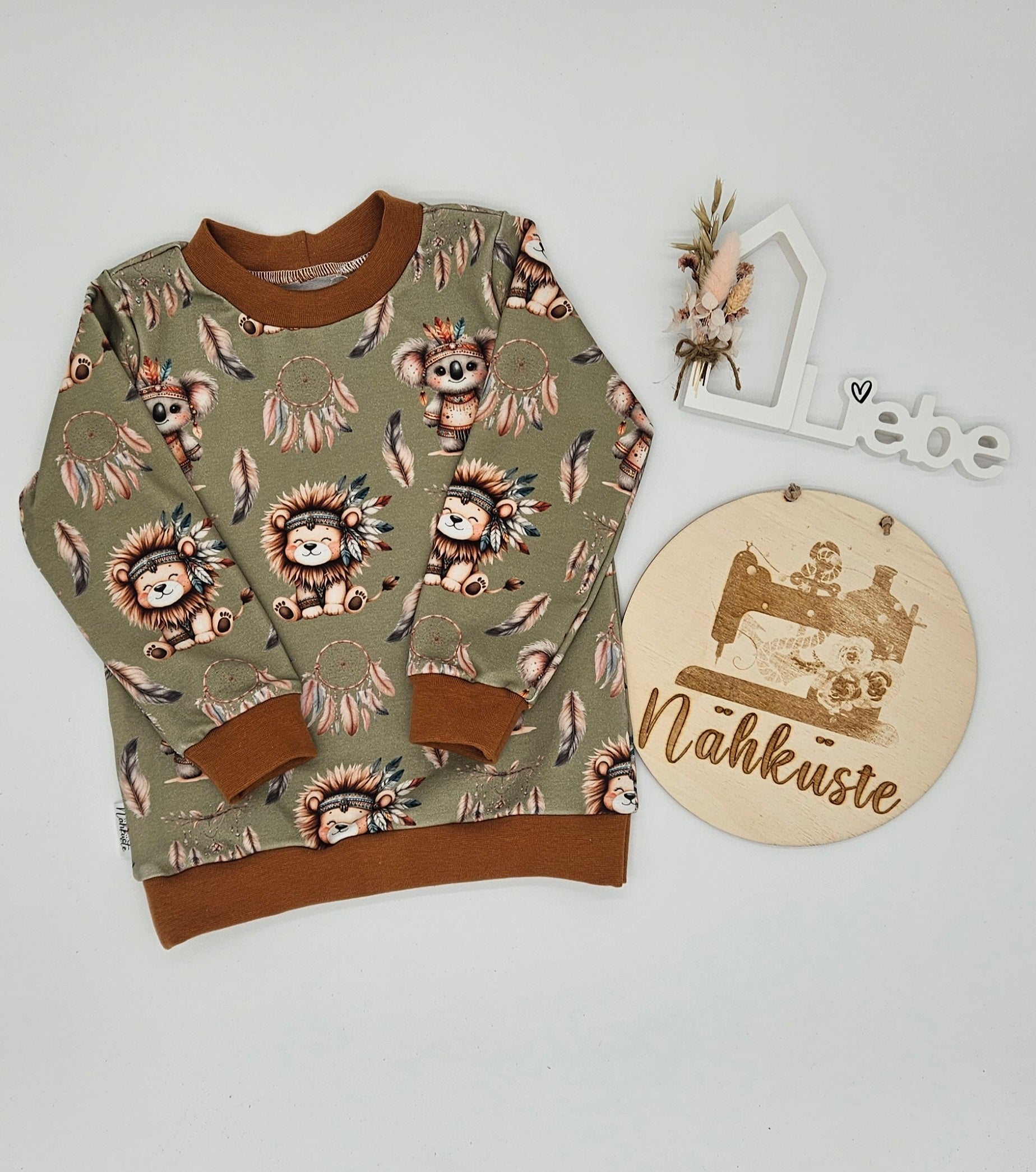 Pullover „Indianer Löwe"