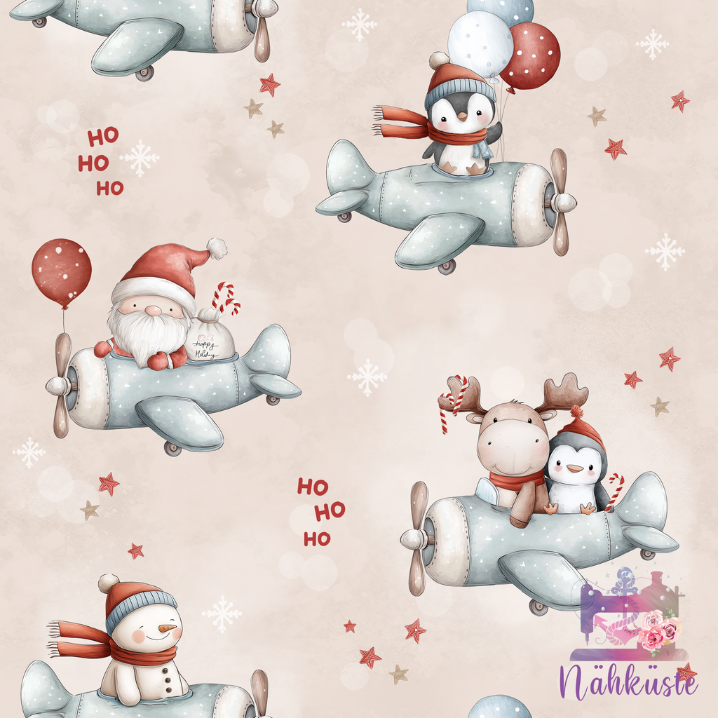 Dreieckstuch "HoHoHo"