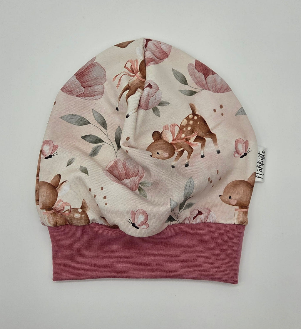 Beanie "Flower Bambi"