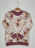 Pullover "Rehmädchen mit Geweih"