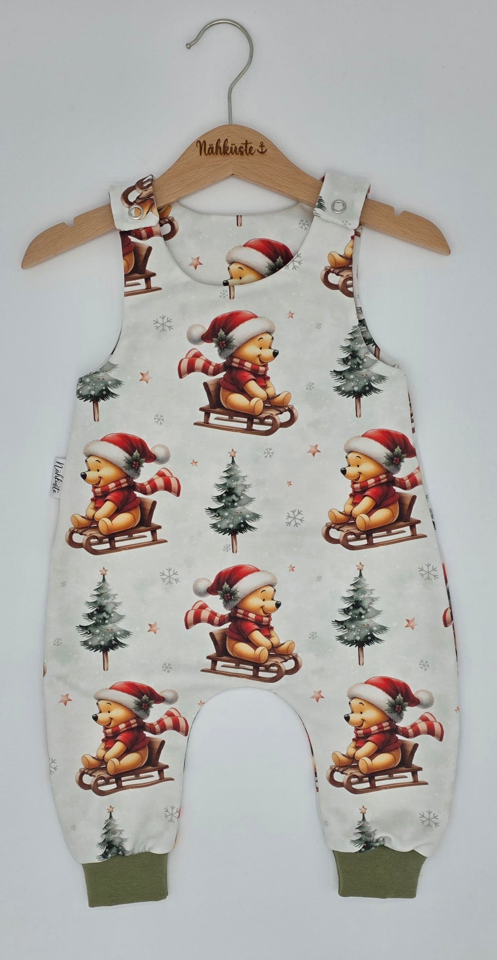 Strampler "Winter Schlittenbär"