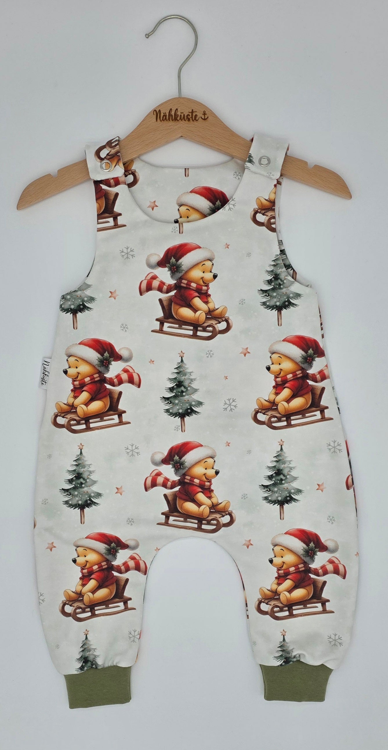 Strampler "Winter Schlittenbär"