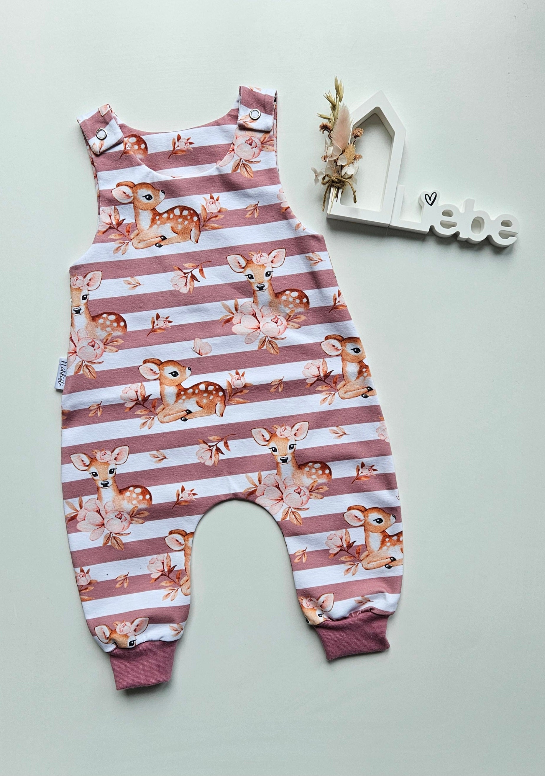 Strampler „Bambi gestreift"