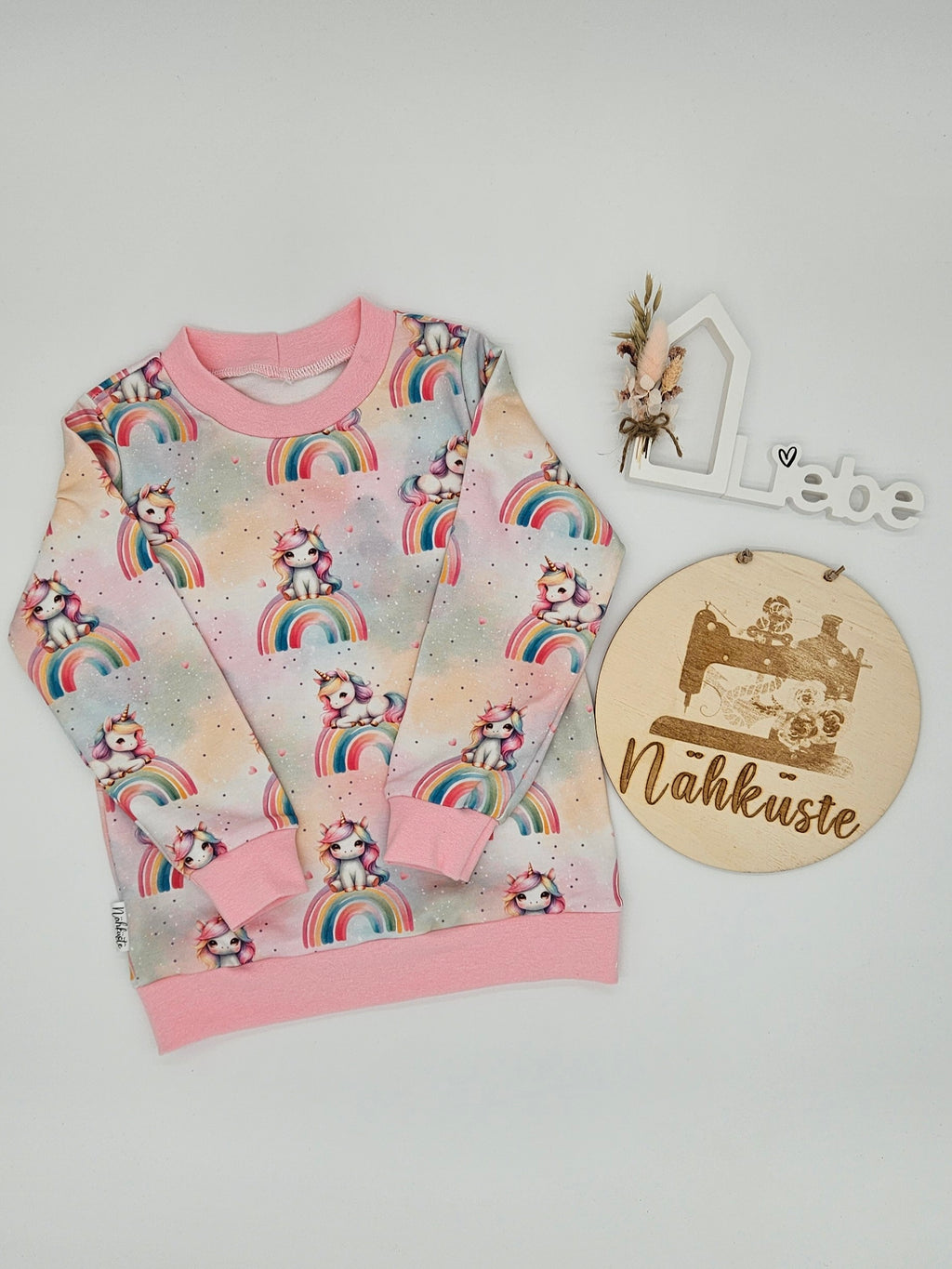 Pullover „Regenbogeneinhorn"