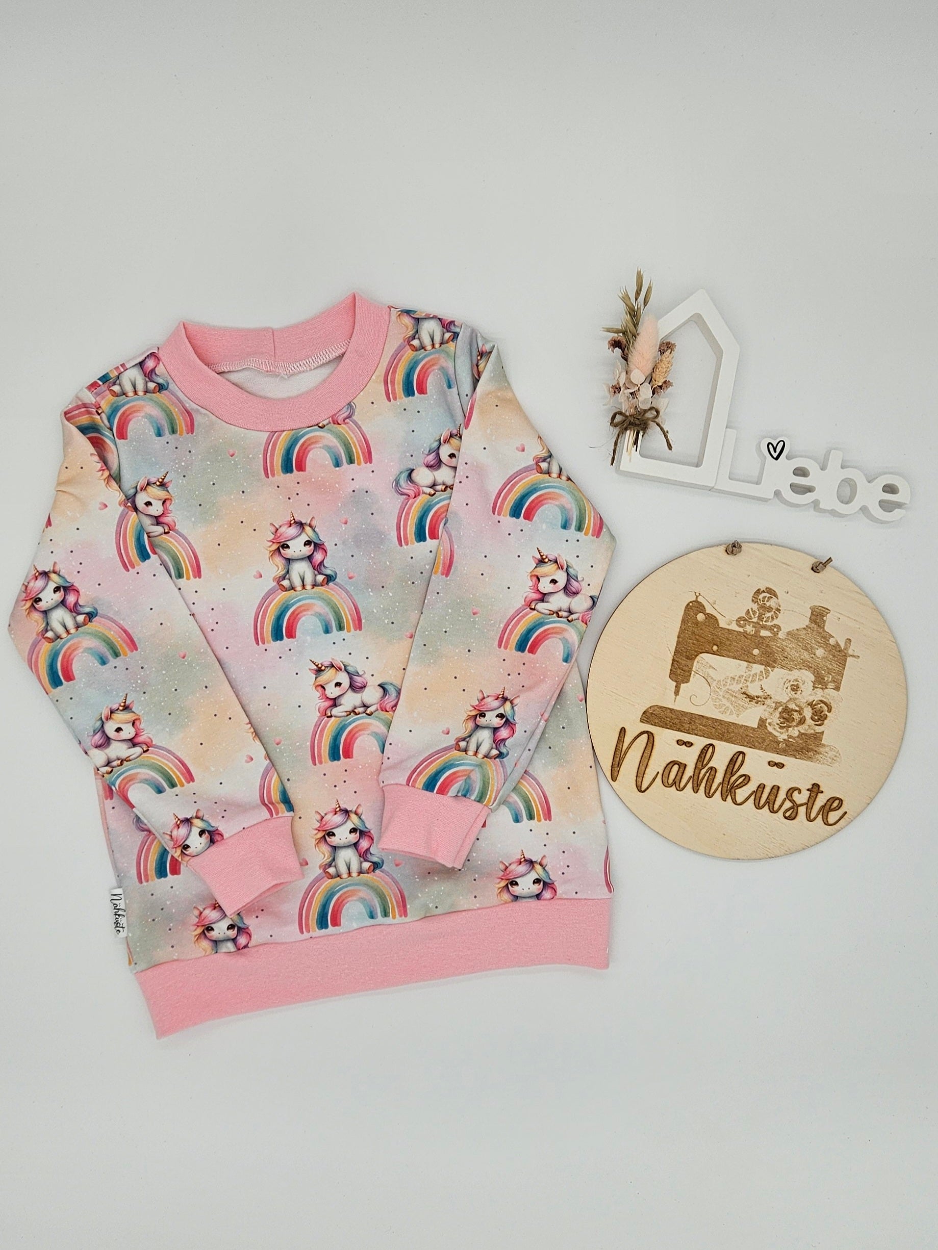 Pullover „Regenbogeneinhorn"