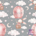Garnelchen "Rosa Hase auf Reisen"