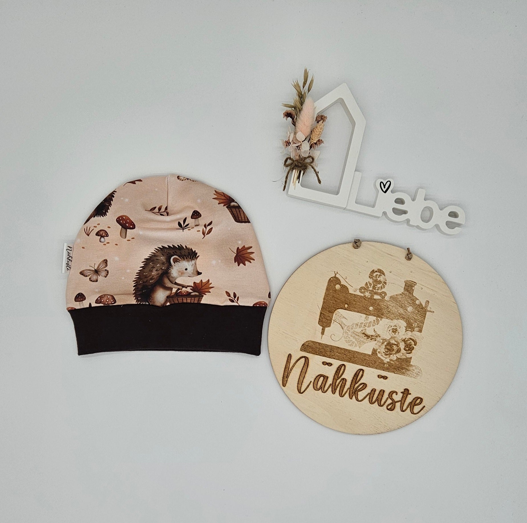 Beanie "Herbst Igel"