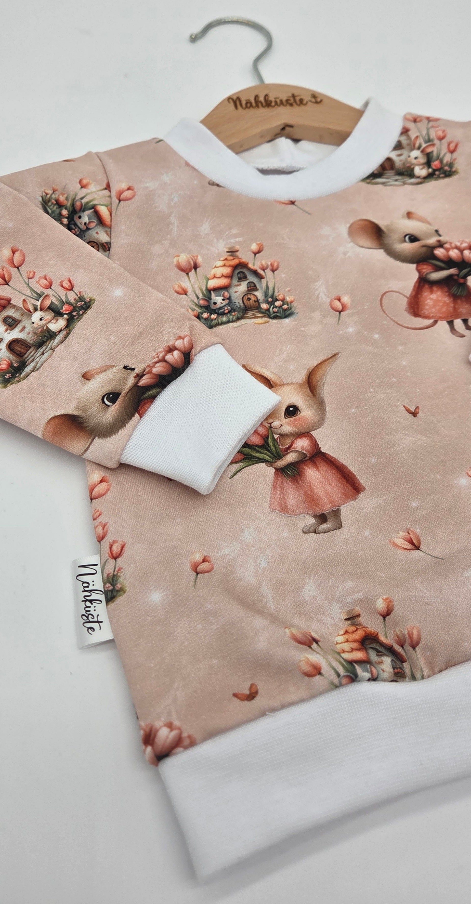 Pullover "Tulpen Maus & Hase"