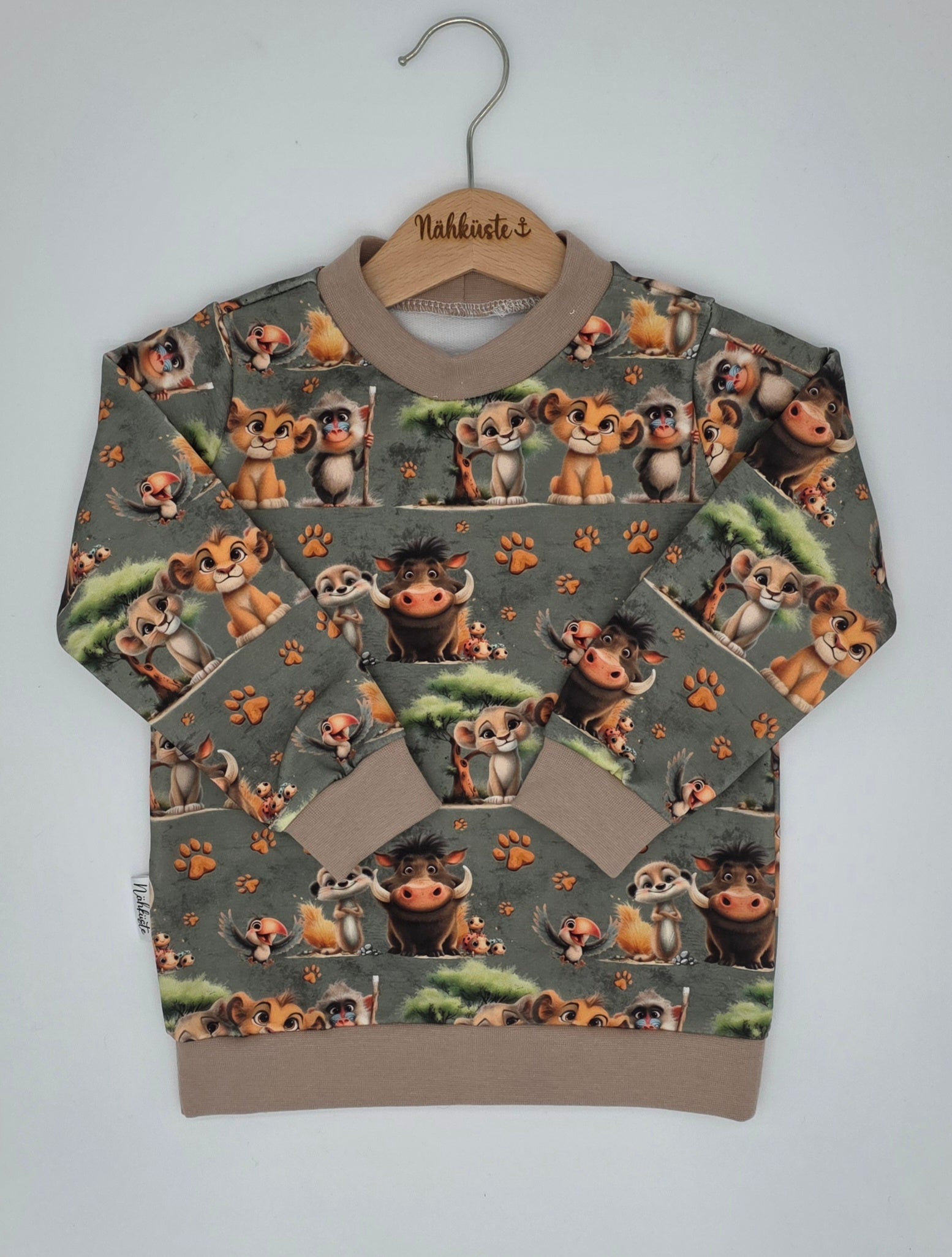Pullover "König der Tiere"