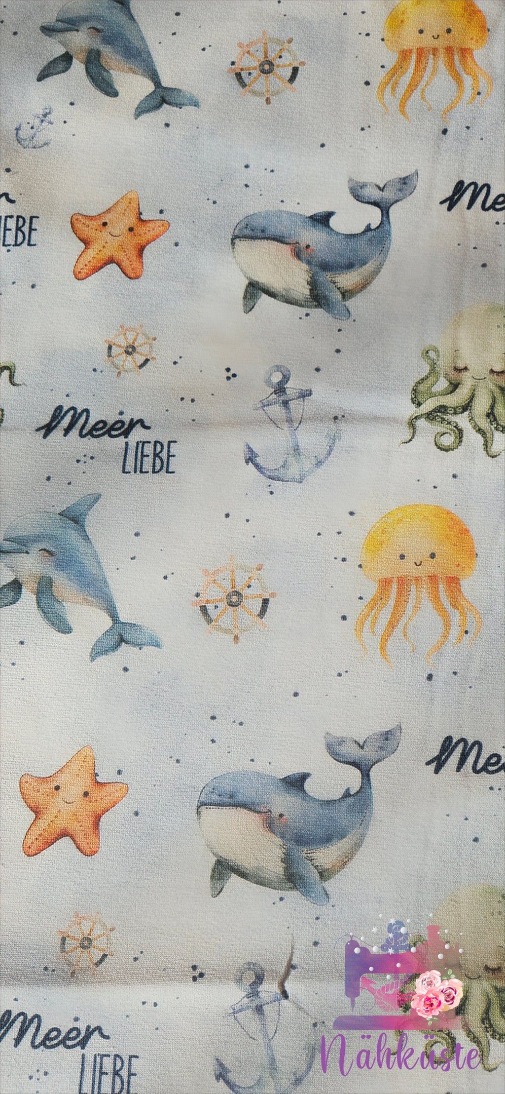 Jersey „Meerliebe“ / Meterware