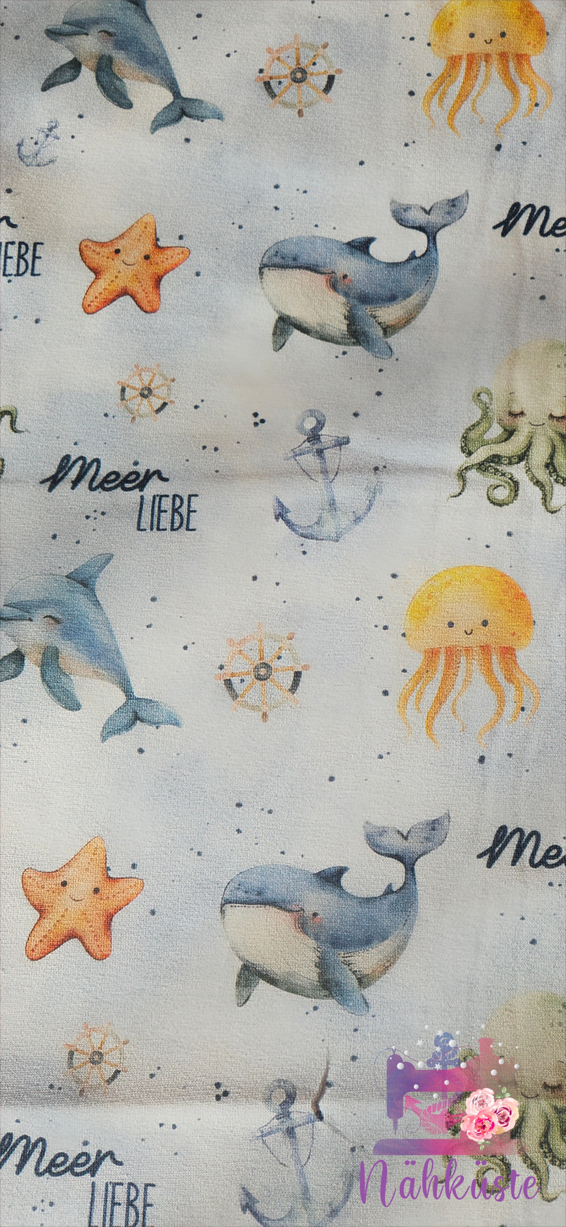 Jersey „Meerliebe“ / Meterware