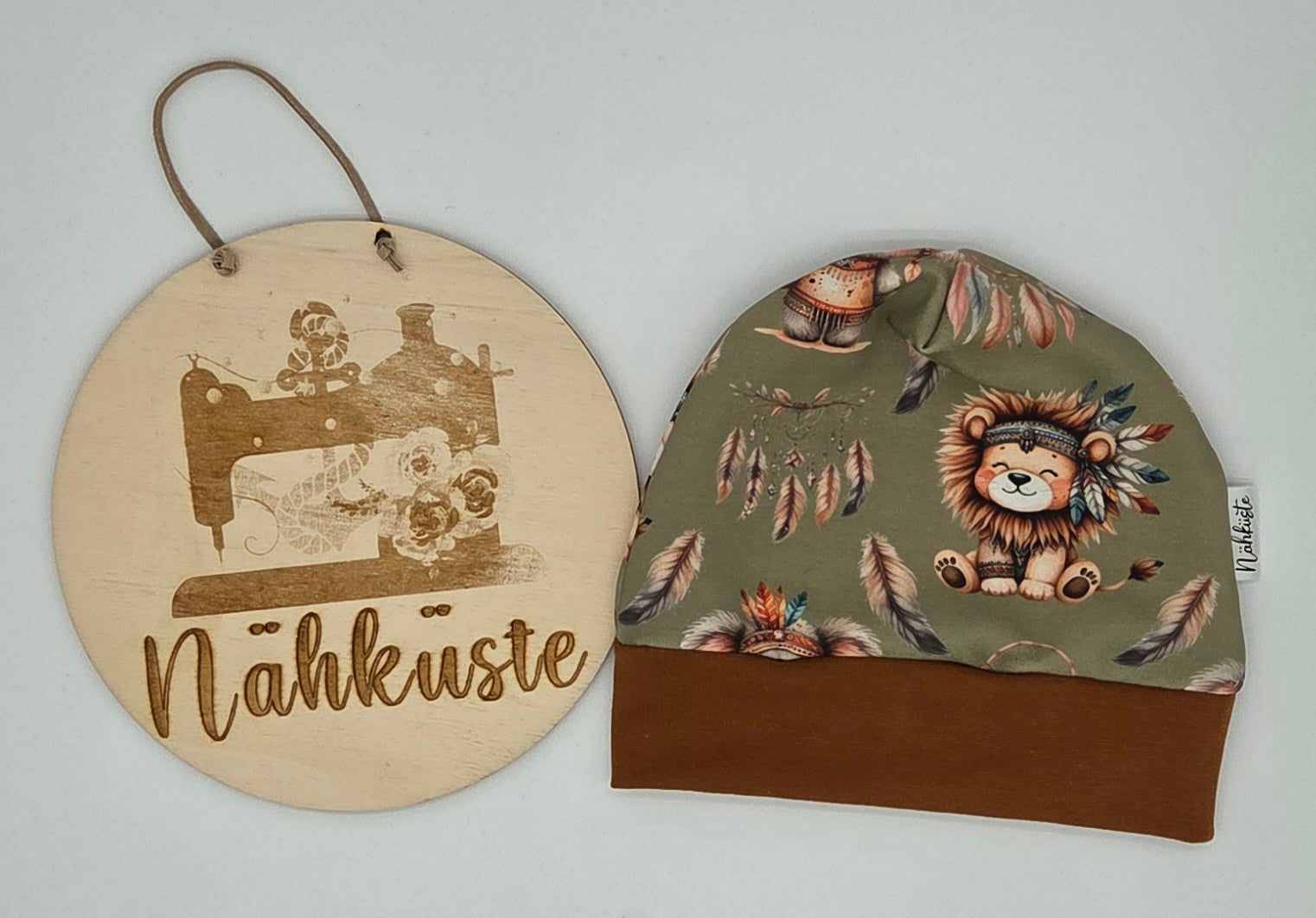 Beanie "Indianer Löwe"