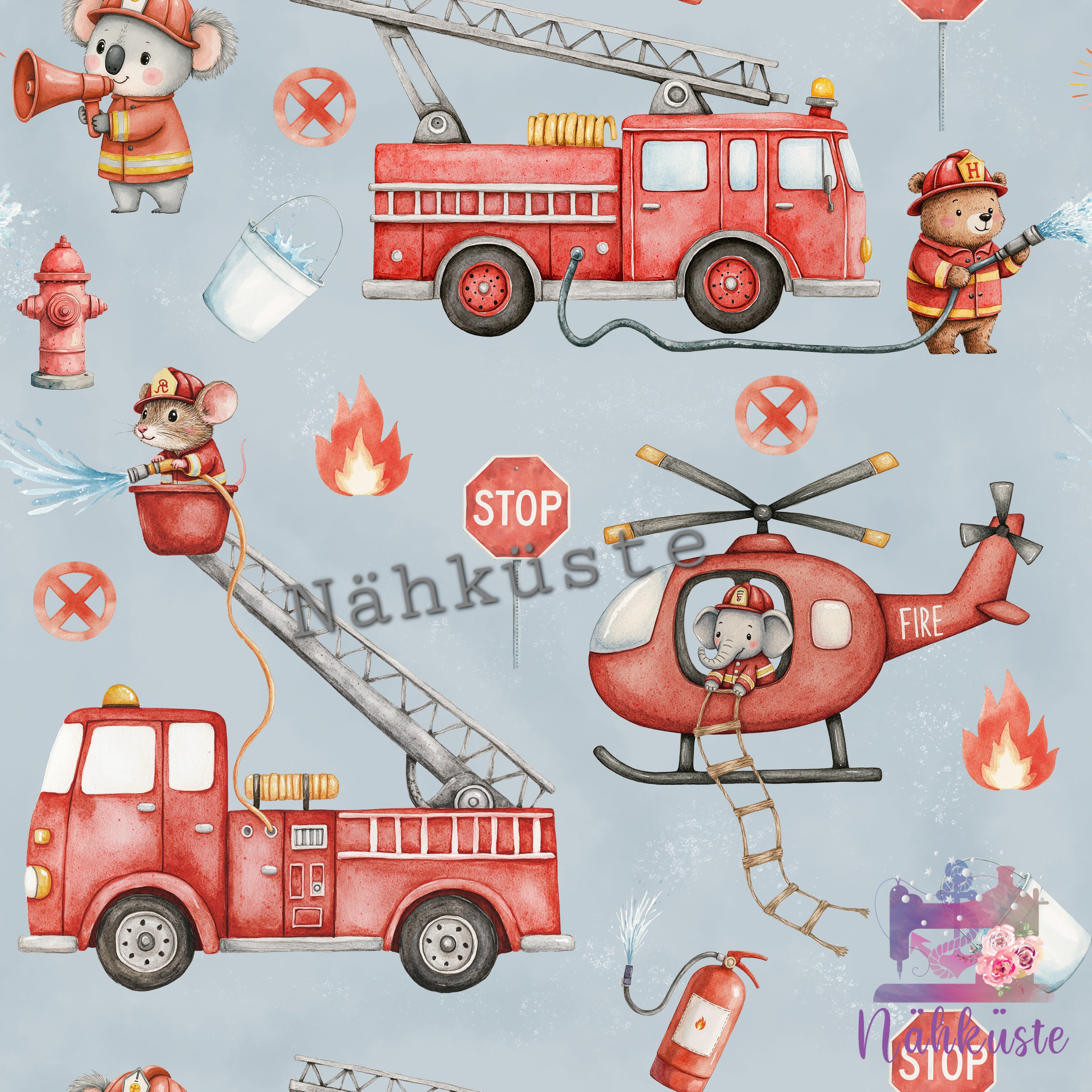 Garnelchen "Feuerwehr"