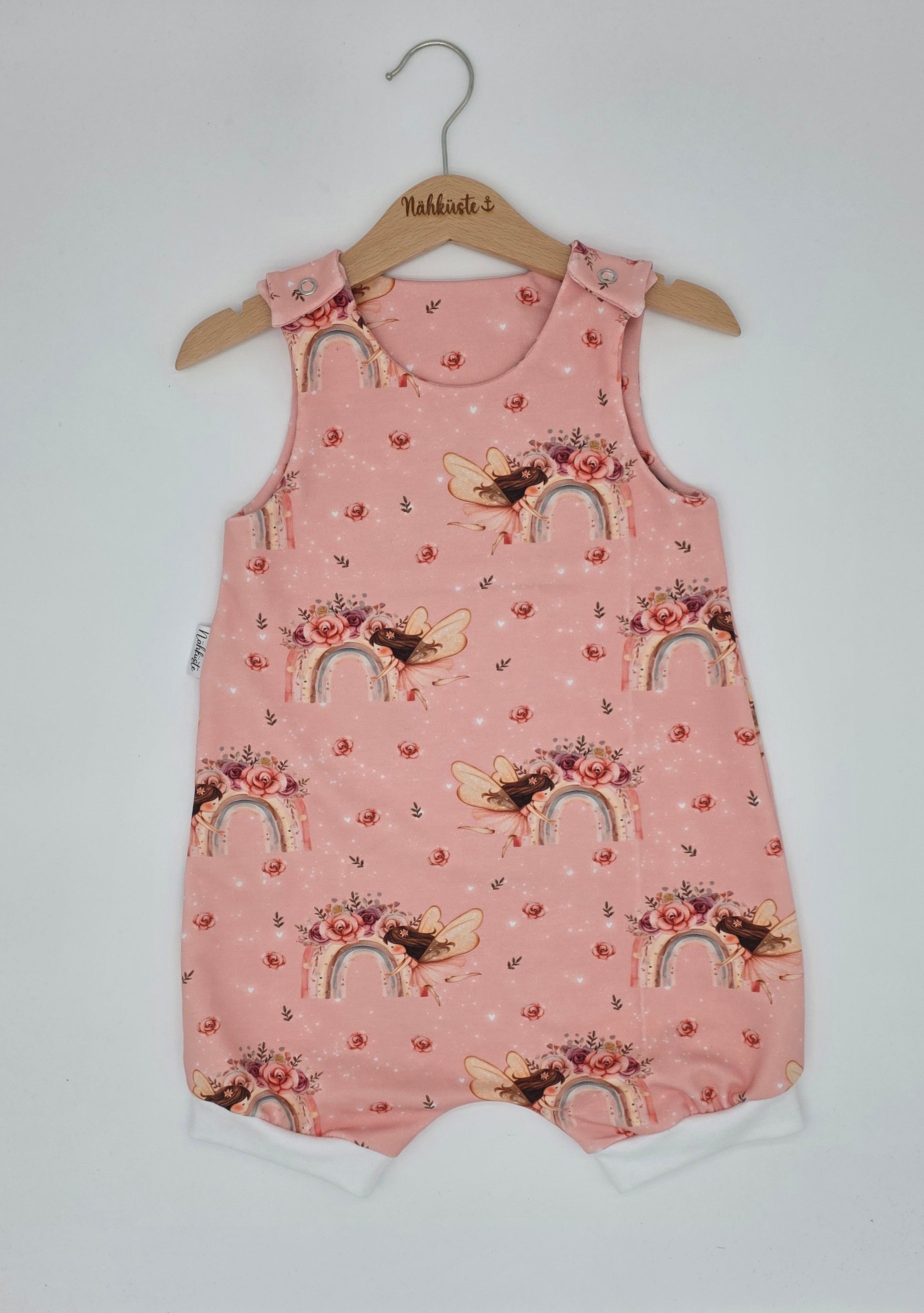Romper / Strampler kurz „Regenbogen Fee"
