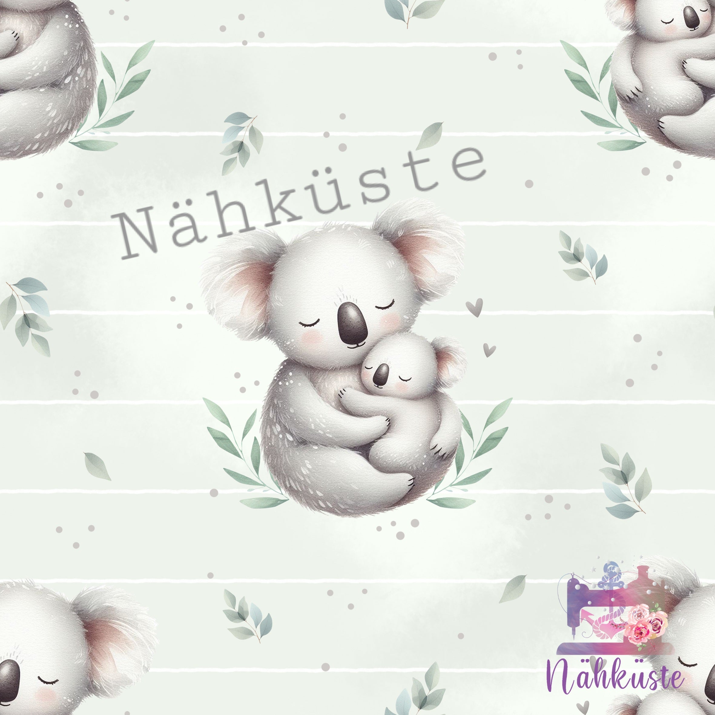 Jersey „Koala Mama“ / Meterware