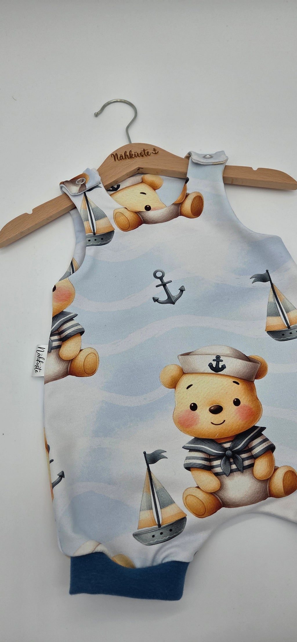 Romper / Strampler kurz „Maritimbär"