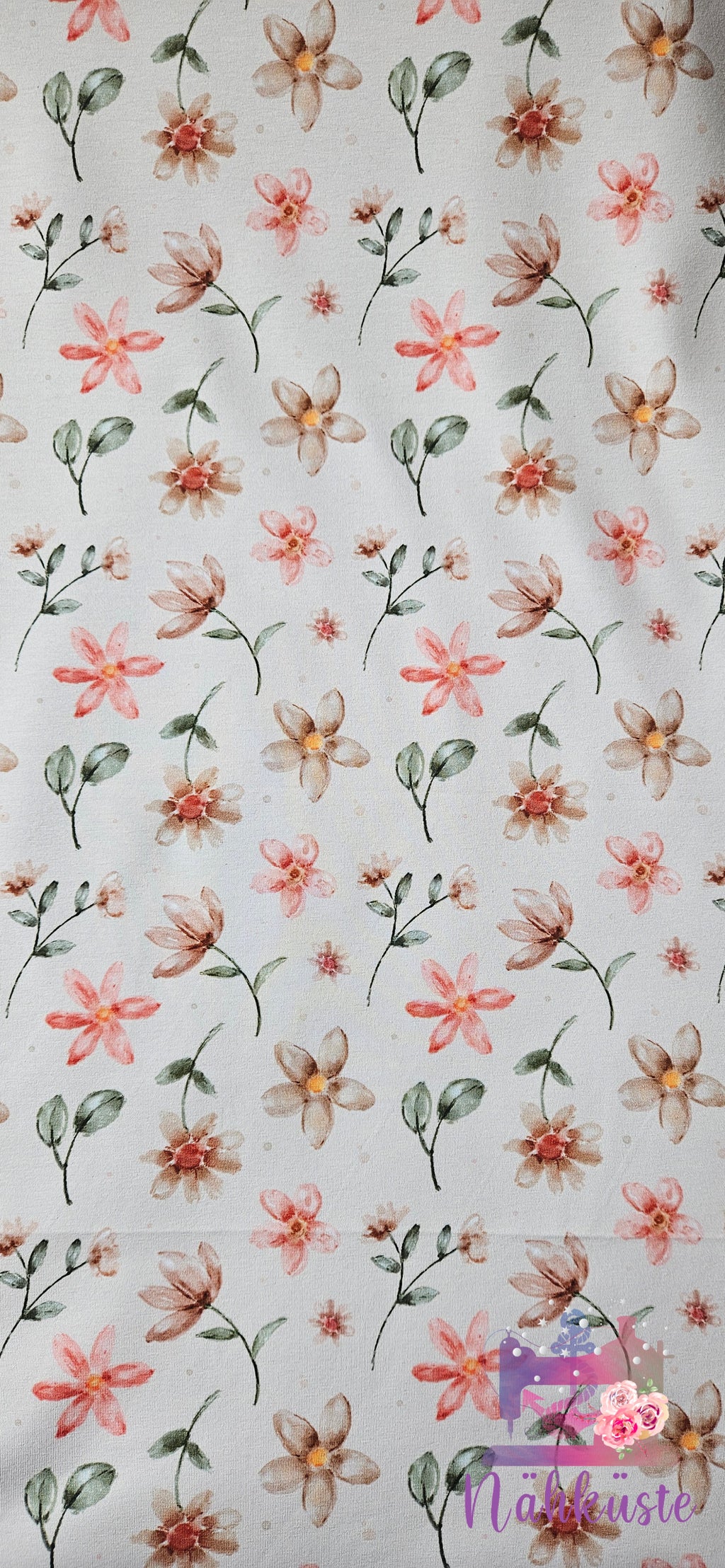 Dreieckstuch "Blumen Natural"