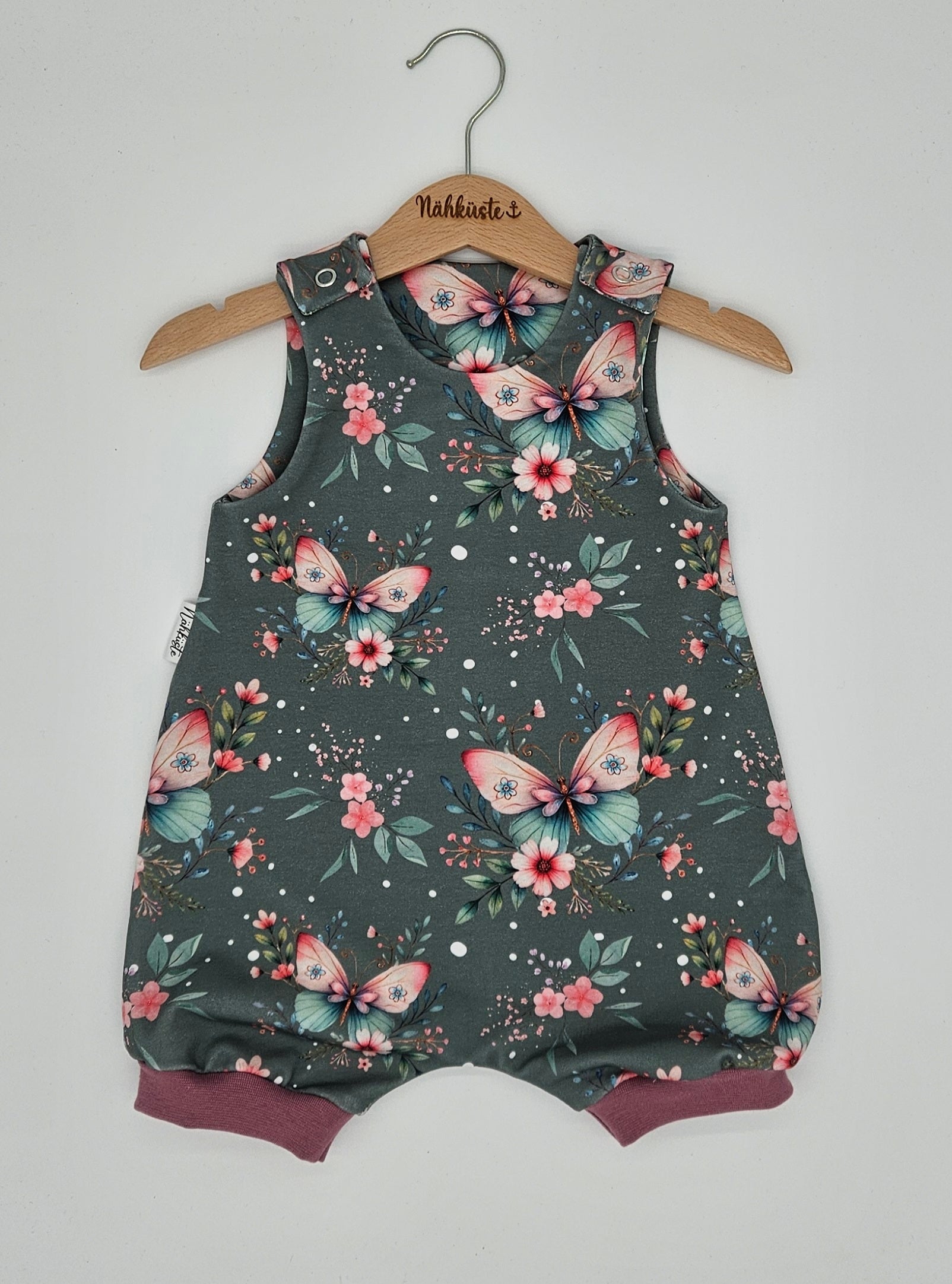 Romper / Strampler kurz „Schmetterling"