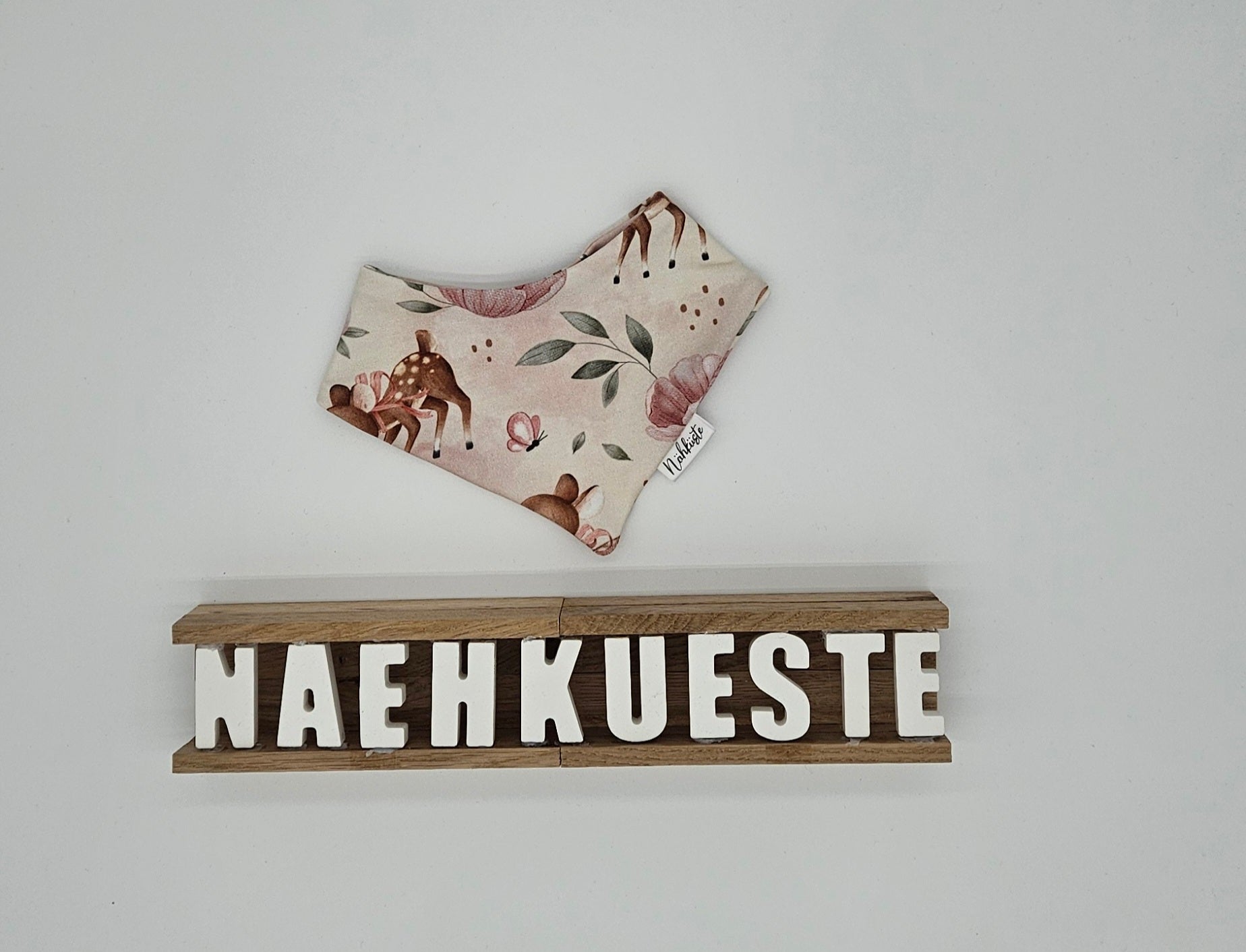 Dreieckstuch "Flower Bambi"