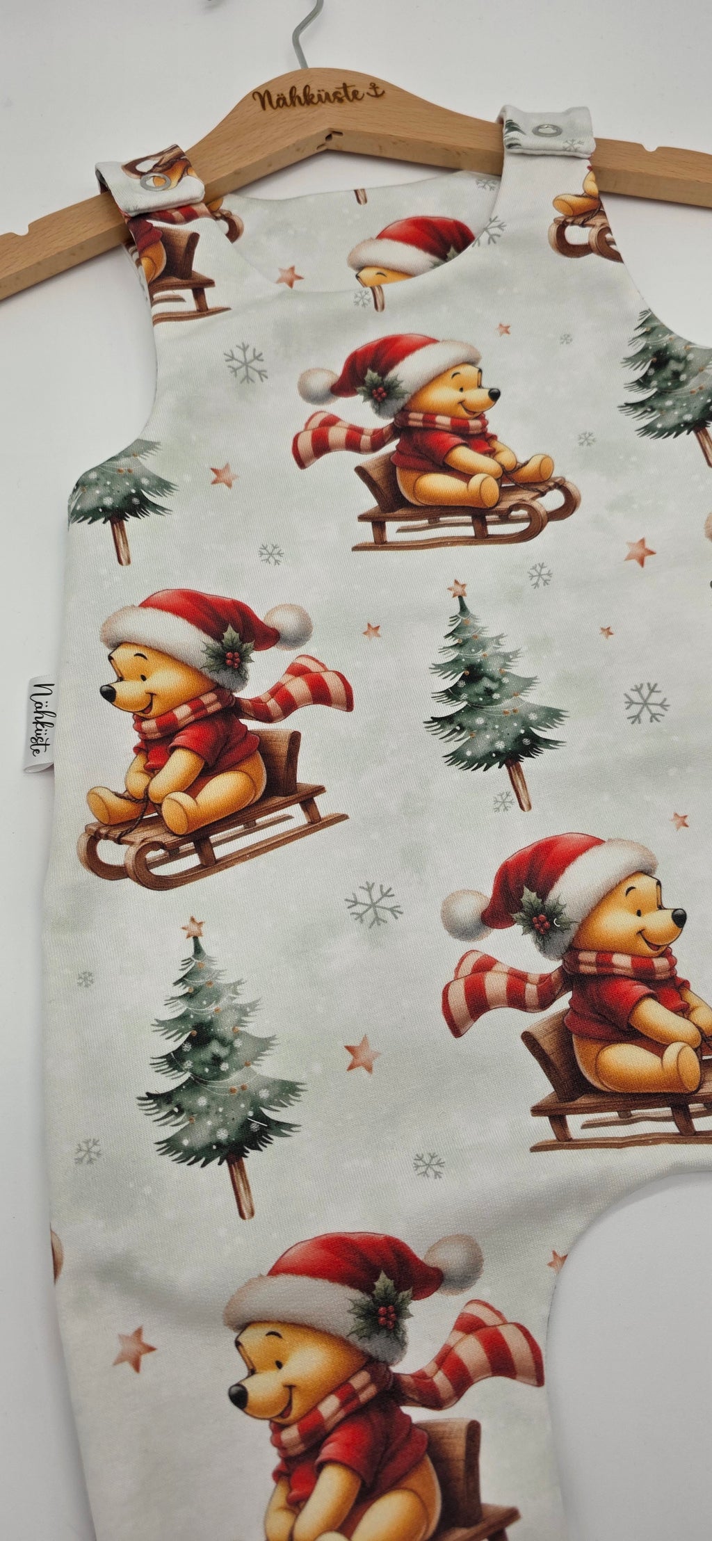 Strampler "Winter Schlittenbär"