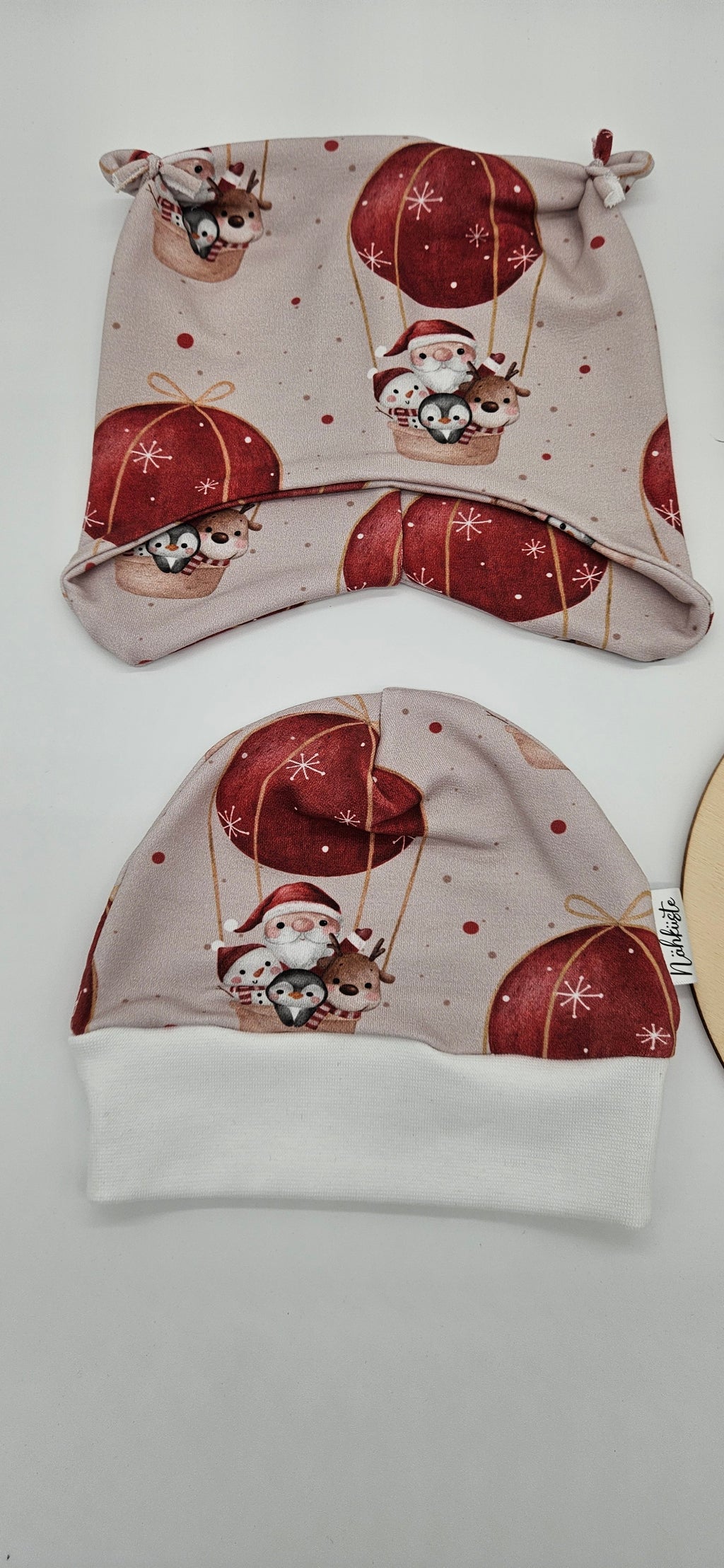 Beanie "Weihnachts Heißluftballon"