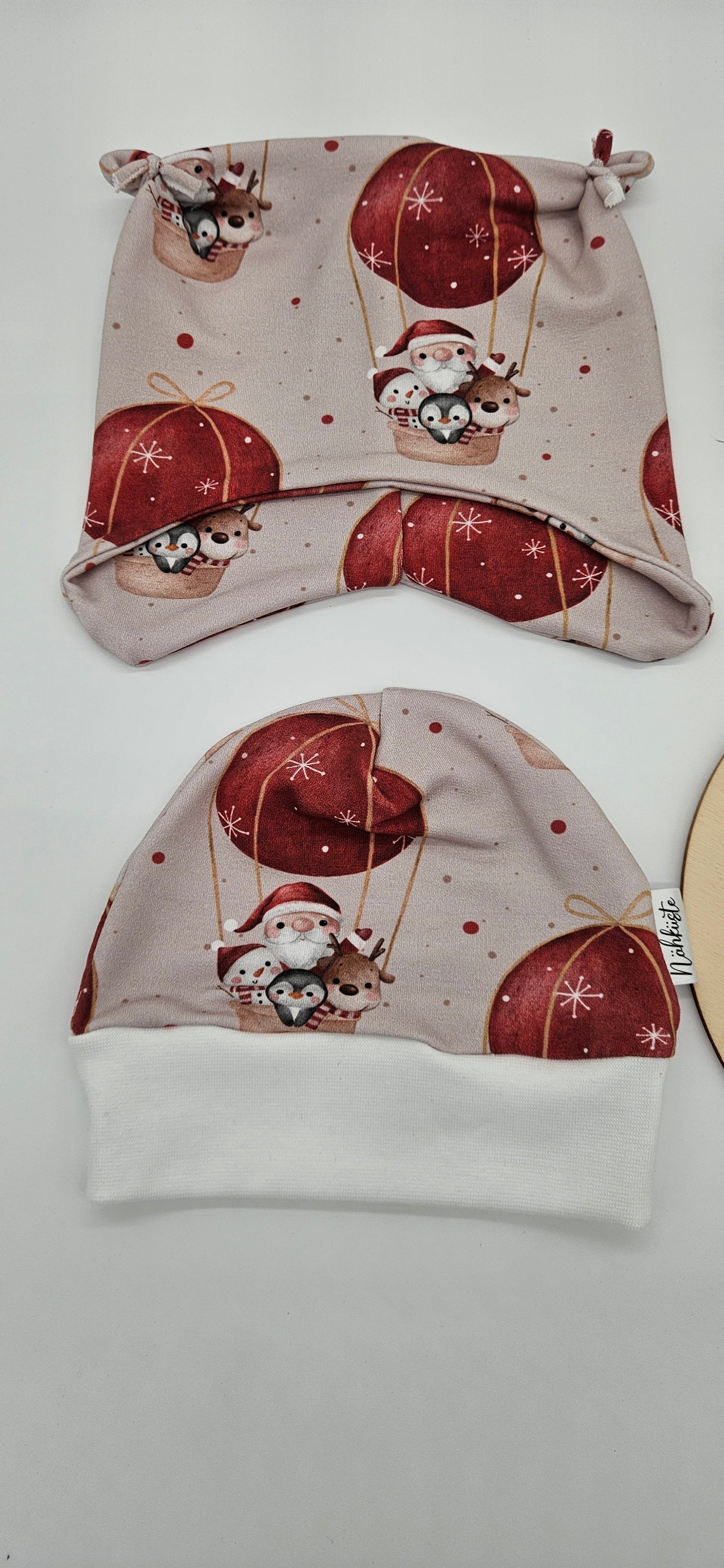 Beanie "Weihnachts Heißluftballon"