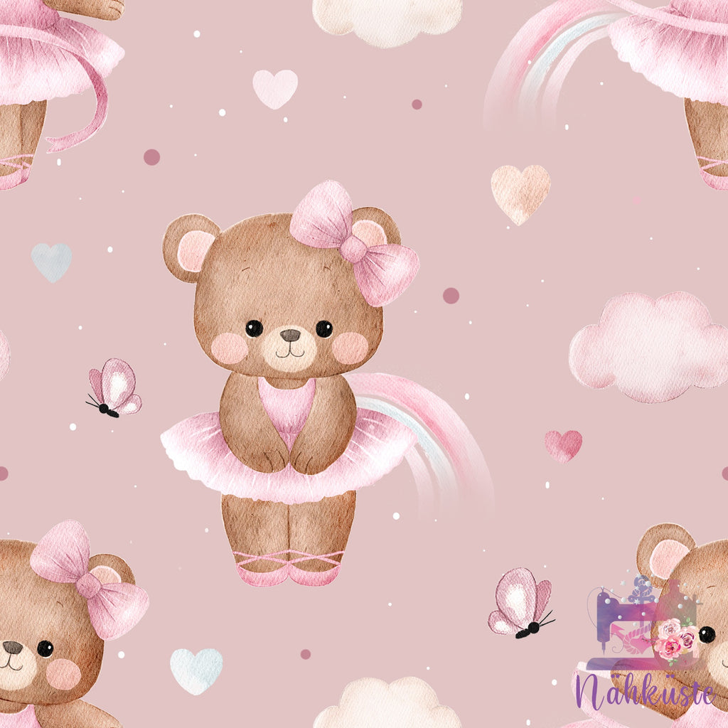 Dreieckstuch "Bärchen Ballerina"