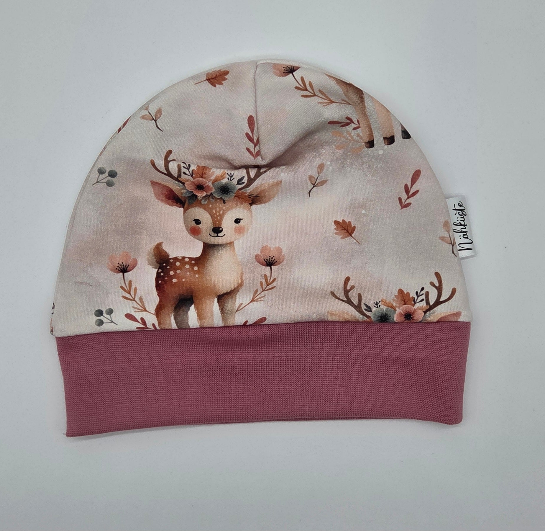 Beanie "Rehmädchen mit Geweih"