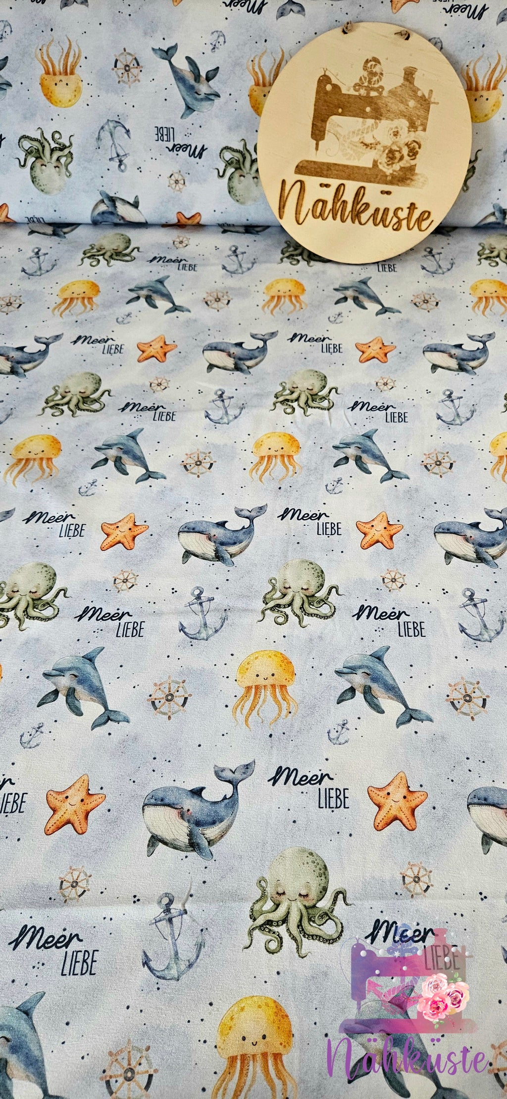 Jersey „Meerliebe“ / Meterware