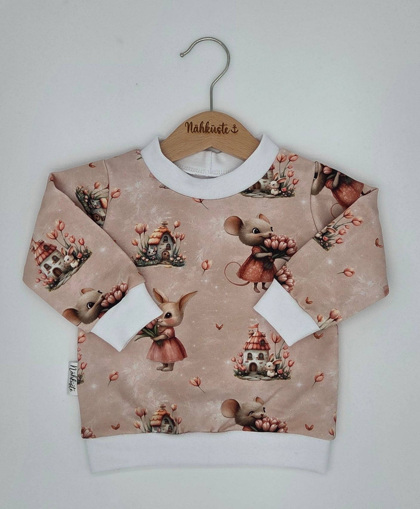 Pullover "Tulpen Maus & Hase"