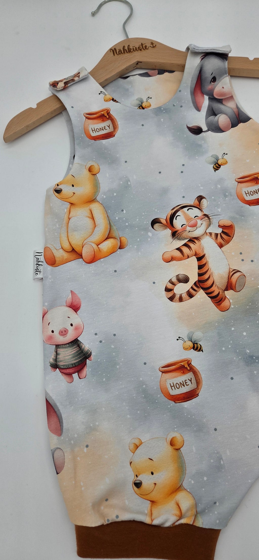 Romper / Strampler kurz „Honigfreunde"