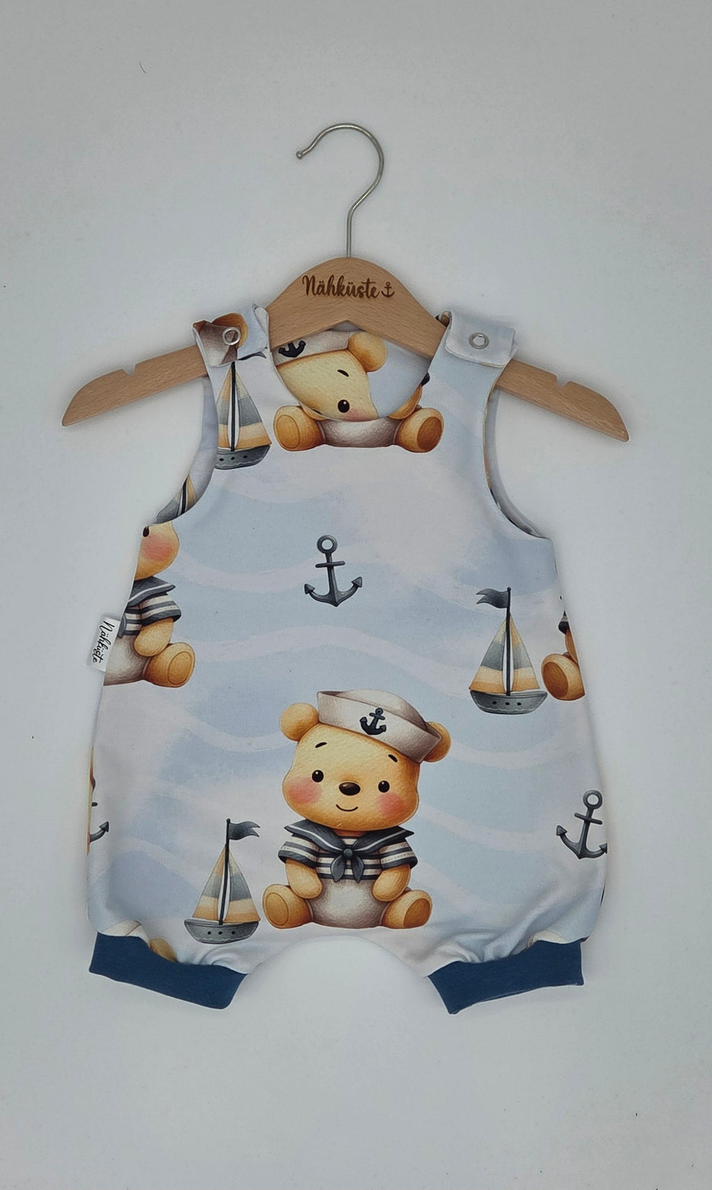 Romper / Strampler kurz „Maritimbär"
