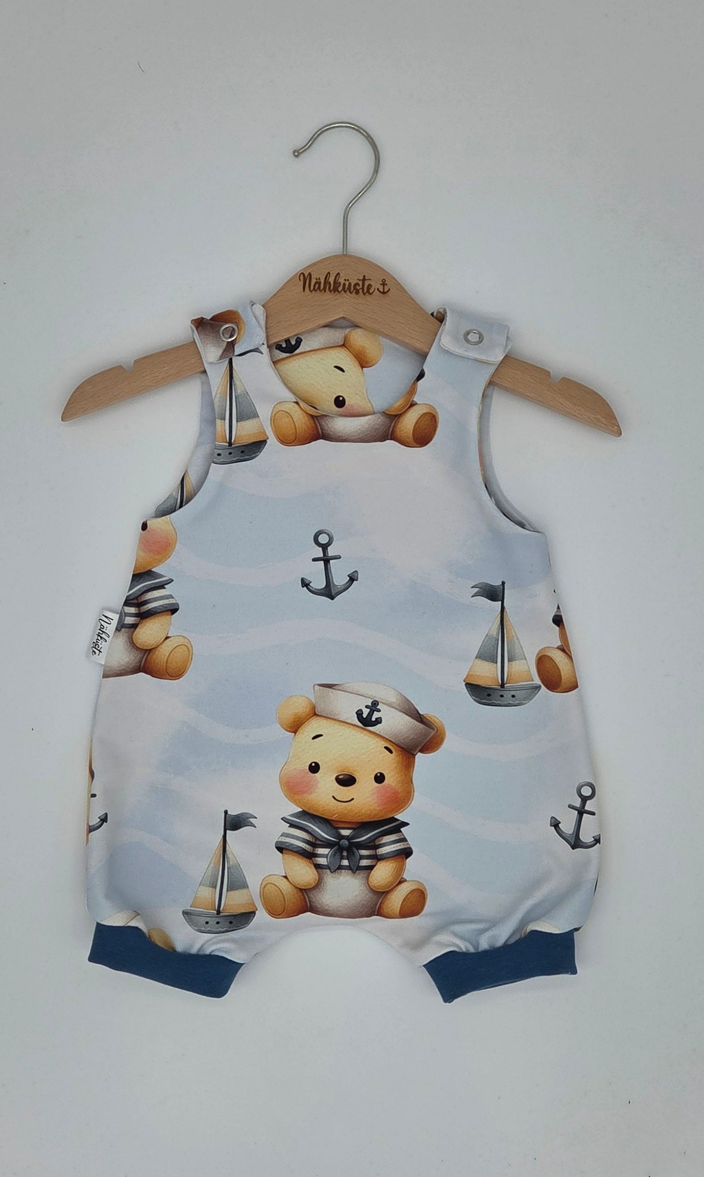 Romper / Strampler kurz „Maritimbär"